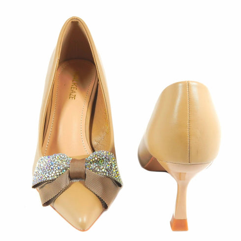 Women Formal Court - Shoes - 98394S - Court Shoes - Walkeaze